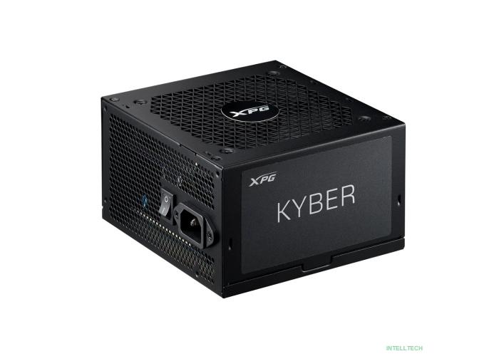 XPG KYBER 750 (ATX 3.1, 750W, PWM 120mm FDB fan, Active PFC, DC to DC, Full-Bridge & LLC converter, 80+GOLD) RET