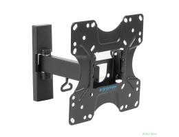 Kromax OPTIMA-213 черный 20"-43" макс.30кг настенный поворот и наклон