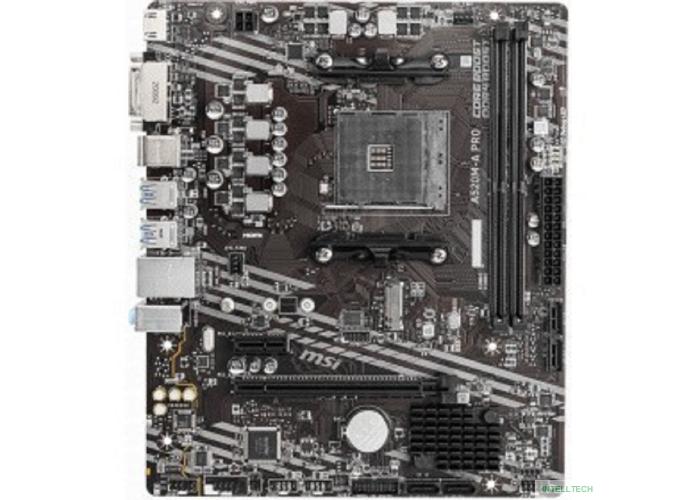 MSI A520M-A PRO {Soc-AM4 AMD A520 2xDDR4 mATX AC`97 8ch(7.1) GbLAN RAID+DVI+HDMI}