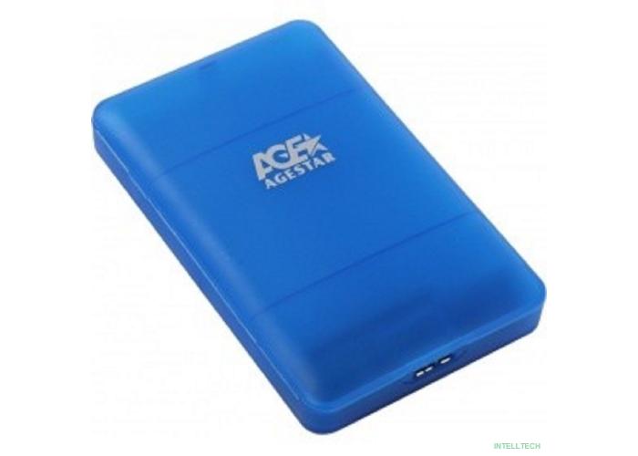 AgeStar 3UBCP3 (BLUE) USB 3.0 Внешний корпус 2.5