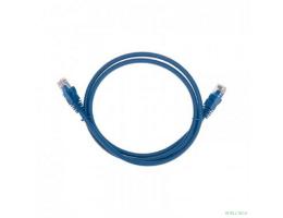 Rexant (02-0294-1) Патч-корд U/UTP, CAT 6, RJ45-RJ45, 26AWG, LSZH, синий, 1м