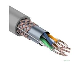 Rexant (01-0342) Кабель витая пара SF/UTP, CAT 5e, PVC, 4PR, 24AWG, INDOOR, SOLID, серый, 305м,