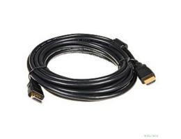 5bites APC-014-050 Кабель  HDMI M / HDMI M V1.4b, высокоскоростной, ethernet+3D, зол.разъемы, ферр.кольца, 5м.