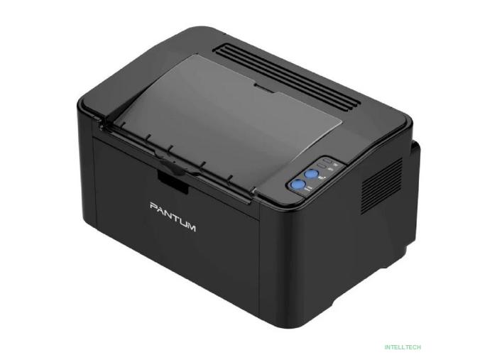 Pantum P2500NW Принтер, Mono Laser, A4, 22стр/мин, 1200x1200 dpi, 128MB RAM, лоток 150 листов, USB, RJ45, Wi-Fi, черный корпус