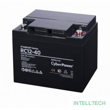 CyberPower Аккумуляторная батарея RC 12-40 12V/40Ah