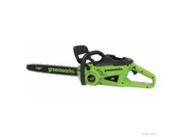GreenWorks GD40CS20X Цепная пила аккумуляторная, 40V, 40 см, 2000 Вт, бесщеточная,   без АКБ И ЗУ [2008807]