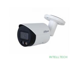 DAHUA DH-IPC-HFW2249SP-S-IL-0360B Уличная цилиндрическая IP-видеокамера SmartDualLight 2Мп, 1/2.8” CMOS, объектив 3.6мм, видеоаналитика, микрофон, ИК 30м, LED 30м, IP67, металл
