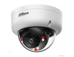 DAHUA DH-IPC-HDBW1439E1P-A-IL-0280B-S6 Уличная купольная IP-видеокамера 4Мп, 1/3” CMOS, объектив 2.8мм, ИК 30м,LED 30м, IP67 ,IK08, микрофон, металл, пластик