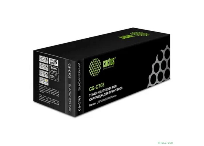 CACTUS Cartridge 703 Картридж (CS-C703) для принтеров CANON LBP2900/LBP3000 (2000 стр.)