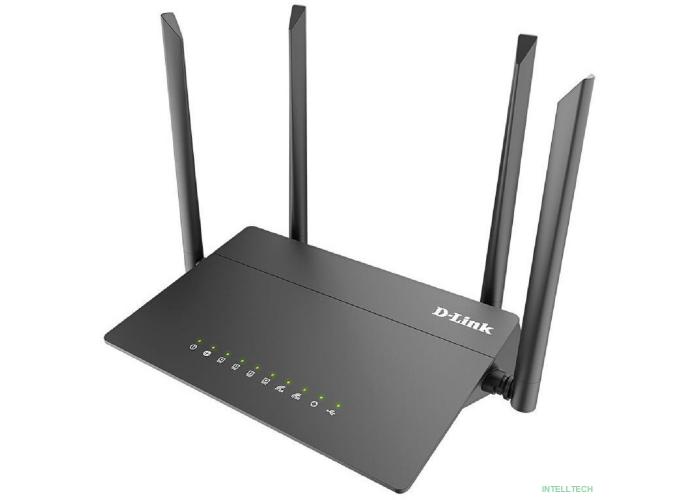 D-Link DIR-815/RU/R4A Беспроводной двухдиапазонный маршрутизатор AC1200 с поддержкой технологии MU-MIMO, 3G/LTE и USB-портом