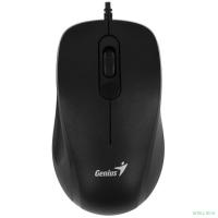 Мышь проводная Genius DX-101, Black, USB, разрешение 1200 DPI. Цвет: черный