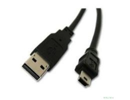 Gembird PRO CCP-USB2-AM5P-6 USB 2.0 кабель для соед. 1.8м  А-miniB (5 pin)  позол.конт., пакет 