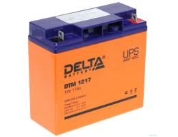 Delta DTM 1217  (17 А\ч, 12В) свинцово- кислотный аккумулятор  