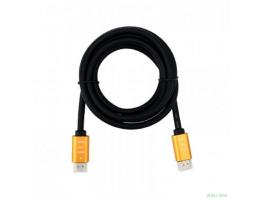 Rexant (17-6104) Кабель HDMI - HDMI 2.0, 2м, Gold (цветная коробка)