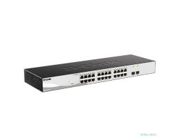 D-Link DGS-1210-26/F3A Настраиваемый L2 коммутатор с 24 портами 10/100/1000Base-T и 2 портами 1000Base-X SFP