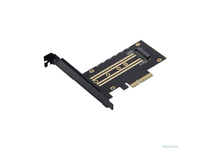 Gembird Адаптер для SSD M.2 NVMe в разъем PCI-e Gembird, коробка (MF-PCIE-NVME)