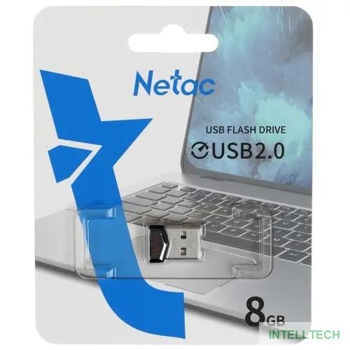 Netac USB Drive 8GB UM81  <NT03UM81N-008G-20BK>, USB2.0, Ultra compact