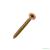 Rexant 1111-0560-4 Саморез универсальный KRANZ 5х60, желтый цинк, пакет (10шт.)