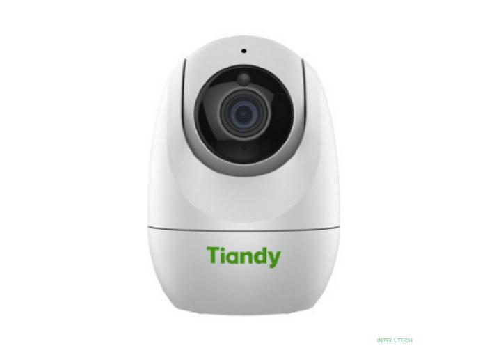 Tiandy TC-H342N 9DA-4 компактная поворотная домашняя, 4Мп, 2560х1440@20к/c, DWDR, цвет: 0.02лк, S+265, H.265(HP), S+264, H.264(HP, MP, BP), объектив 4мм, встроенные микрофон и динамик, G.711A, G.711U 