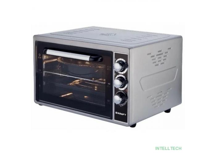KRAFT KF-MO 3801 GR Мини-печь, 38 л, серый