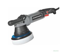 Полировальная сетевая машинка вращательно-орбитальная PROFIPOWER УПМ-150 (150мм,1200Вт,1600-4500 об/мин, 21мм амплитуда, кабель 5м) [E0308]