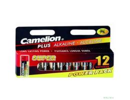 Camelion..LR 6 Plus Alkaline BLOCK-12 (LR6-HP12, батарейка,1.5В) (12 шт. в уп-ке)