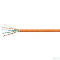 Cabeus UTP-4P-Cat.5e-SOLID-LSZH-OR-LIGHT Кабель витая пара UTP (U/UTP), категория 5e, 4 пары 0,48мм (24 AWG), одножильный, LSZH, нг(А)-HF, оранжевый, (305 м)