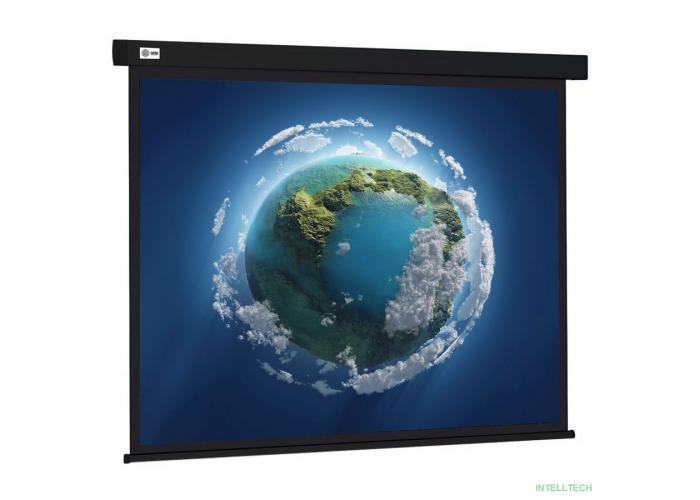 Экран Cactus Wallscreen CS-PSW-127X127-BK 127х127см 1:1 настенно-потолочный рулонный черный