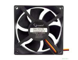 Gembird Вентилятор 80x80x25, гидрод., тихий, 3 pin/4pin Molex, провод 30 см (S8025H-3P4M)
