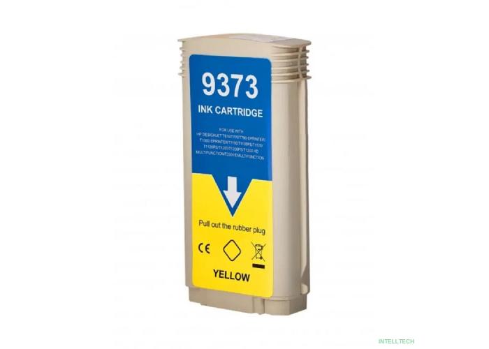 Струйный картридж NV Print 72 (NV-C9373A) Yellow для HP DesignJet T1100, T1120, T1200, T1300,  T610, T620, T770, T790, T2300, T795 (130 мл)