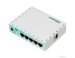 MikroTik RB750Gr3 hEX Маршрутизатор гигабитный высокопроизводительный Ethernet with power supply and case 5 port 10/100/1000