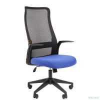 Офисное кресло Chairman 573 Россия черный/синий (7134742)