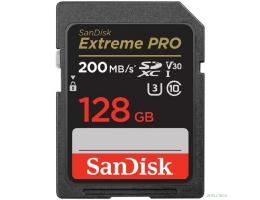 SecureDigital 128GB SanDisk SDXC Extreme Pro UHS-I Class 3 (U3) V30 200/140 MB/s <SDSDXXD-128G-GN4IN>