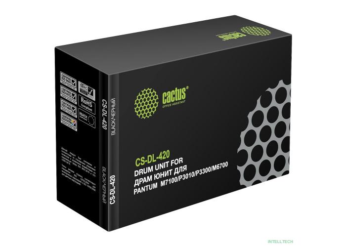 Блок фотобарабана Cactus CS-DL-420 DL-420/DL-420P черный ч/б:30000стр. для M6700D/DW/M6800FDW/M7100DN/DW/M7102DN/M7103DN/M7107DN/DW/M7200FD/FDN/FDW/M7300FDN/FDW/M7302FDN/FDW/M7310DN/DW/P3010D/DW/P3020