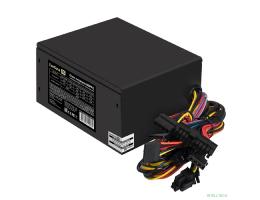 Exegate EX292174RUS Блок питания 400W ExeGate 400PPX (ATX, APFC, КПД 80% (80 PLUS), 14cm fan, 24pin, (4+4)pin, PCIe, 5xSATA, 4xIDE, FDD, RTL, black)
