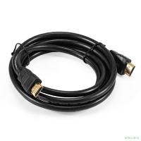 Exegate EX294697RUS Кабель HDMI ExeGate EX-CC-HDMI2-1.5 (19M/19M, v2.0, 1,5м, 4K UHD, Ethernet, позолоченные контакты)