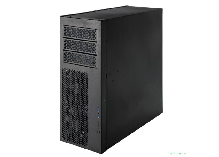 Procase PT443-B-0-RA Корпус Tower server case,3x5.25,черный,без блока питания,глубина 432мм,6-32, фильтр, MB PICMG 1.3, PICMG 1.0