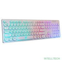 Dialog Gan-Kata Клавиатура KGK-16U WHITE - игровая с RGB-подсветкой, USB, белая 
