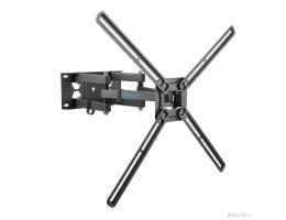 Kromax CORBEL-9 grey titan { 32"-75";  Максимальная нагрузка: 50 кг;  VESA: 200x200, 200х300, 200х400, 300х200, 300х300, 300х400, 400х200, 400х300, 400х400, 600х400 мм;  Наклон: +5°-12°Поворот: ±90°}