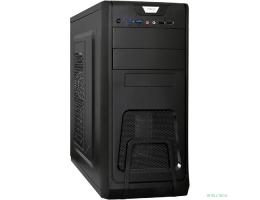 Exegate EX278394RUS Корпус Miditower Exegate CP-603 Black, ATX, <без БП>, 2*USB+2*USB3.0, Audio
