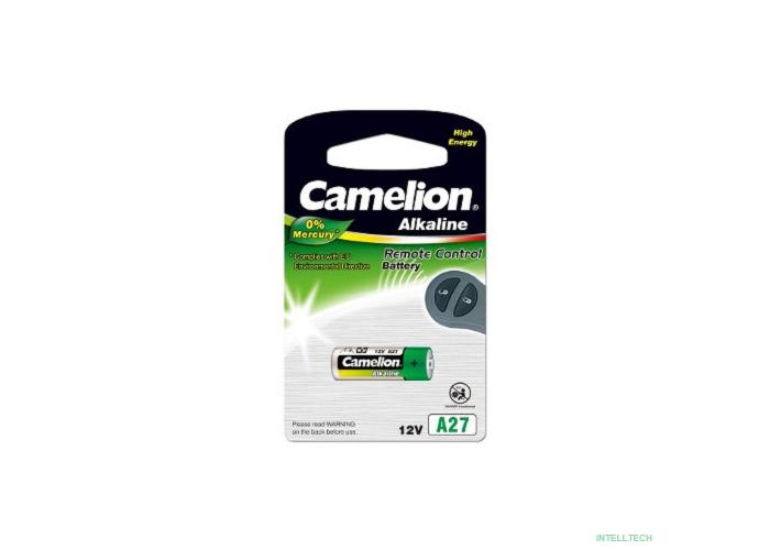 Camelion LR27A BL-1 Mercury Free (A27-BP1, батарейка,12В) (1 шт. в уп-ке) 