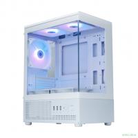 Корпус XASTRA Q300M 5FRGB Black mATX/Aquarium/Screewless/ 5x120mm FRGB FC fans/ Q300M-5FC12F