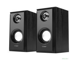 CBR CMS 710, Акустическая система 2.0, питание USB, 2х3 Вт (6 Вт RMS), материал корпуса MDF, 3.5 мм линейный стереовход, цвет чёрный