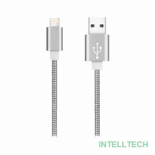 Rexant (18-4247) Кабель USB-A – Lightning для Apple, 2,4А, 1м, в металлической оплетке