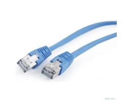 Cablexpert PP22-2M/B Патч-корд PP22-2M/B 1000G FTP 4 пары cat5E CCA molded 2м синий RJ-45 (m)-RJ-45 (m)