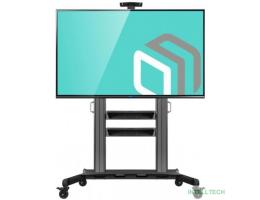 ONKRON TS2811 стойка для телевизора с кронштейном 60"-100", мобильная, чёрная ONKRON TS2811 стойка для телевизора с кронштейном 60"-100", мобильная, чёрная