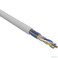 Rexant (02-0021) Кабель витая пара, F/UTP, CAT 5e, ZH нг(А)-HF, 4х2х0,52мм, 24AWG, INDOOR, SOLID, серый, 305м
