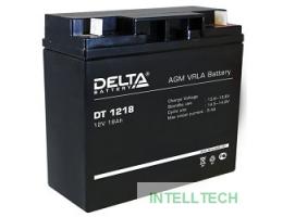 Delta DT 1218 (18 А\ч, 12В) свинцово- кислотный аккумулятор   Delta DT 1218 (18 А\ч, 12В) свинцово- кислотный аккумулятор