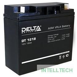 Delta DT 1218 (18 А\ч, 12В) свинцово- кислотный аккумулятор