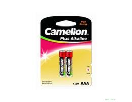 Camelion  LR03  Plus Alkaline BL-2 (LR03-BP2, батарейка,1.5В)  (2 шт. в уп-ке)